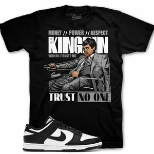 Shirt To Match Dunk Low Panda Dunk Hi Panda Shoes - Trust issues Sneaker Tees