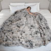 Gray (Double-sided & Faux Fur Bubble) 