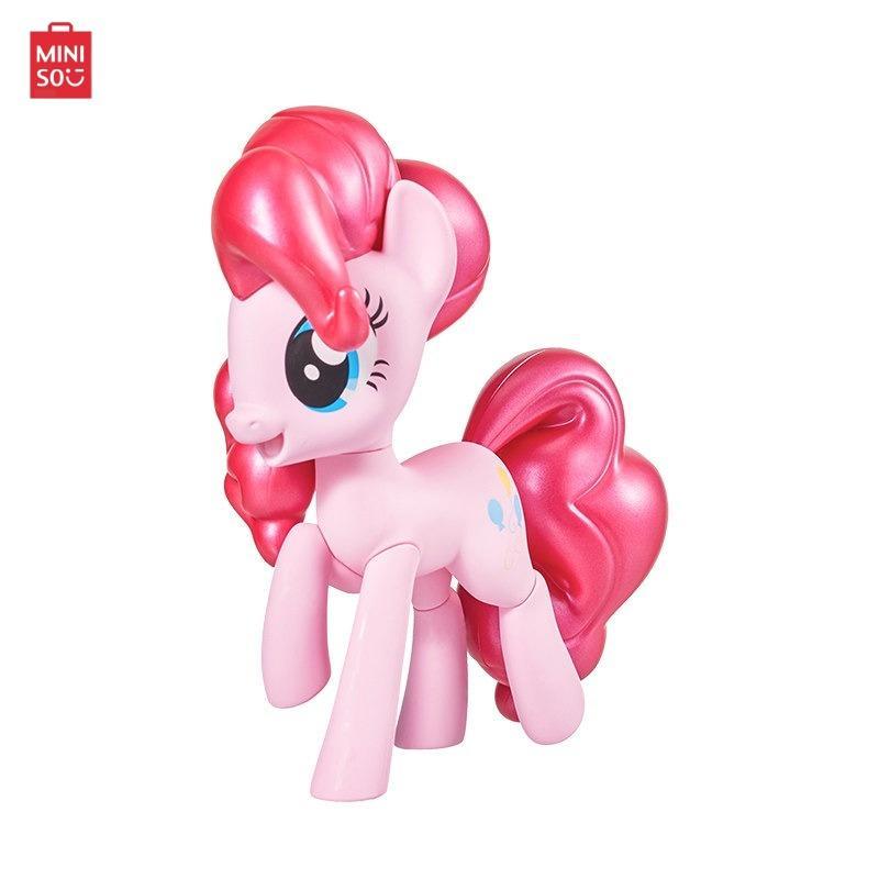 MINISO My Little Pony Series Blind Box Toy Adorable Collectible 3.5" Figures for Girls & Fans Perfect for Bedroom Decor Office Desk Display Surprise Play and Cute Gift Idea,Holiday Gift,Birthday Gift