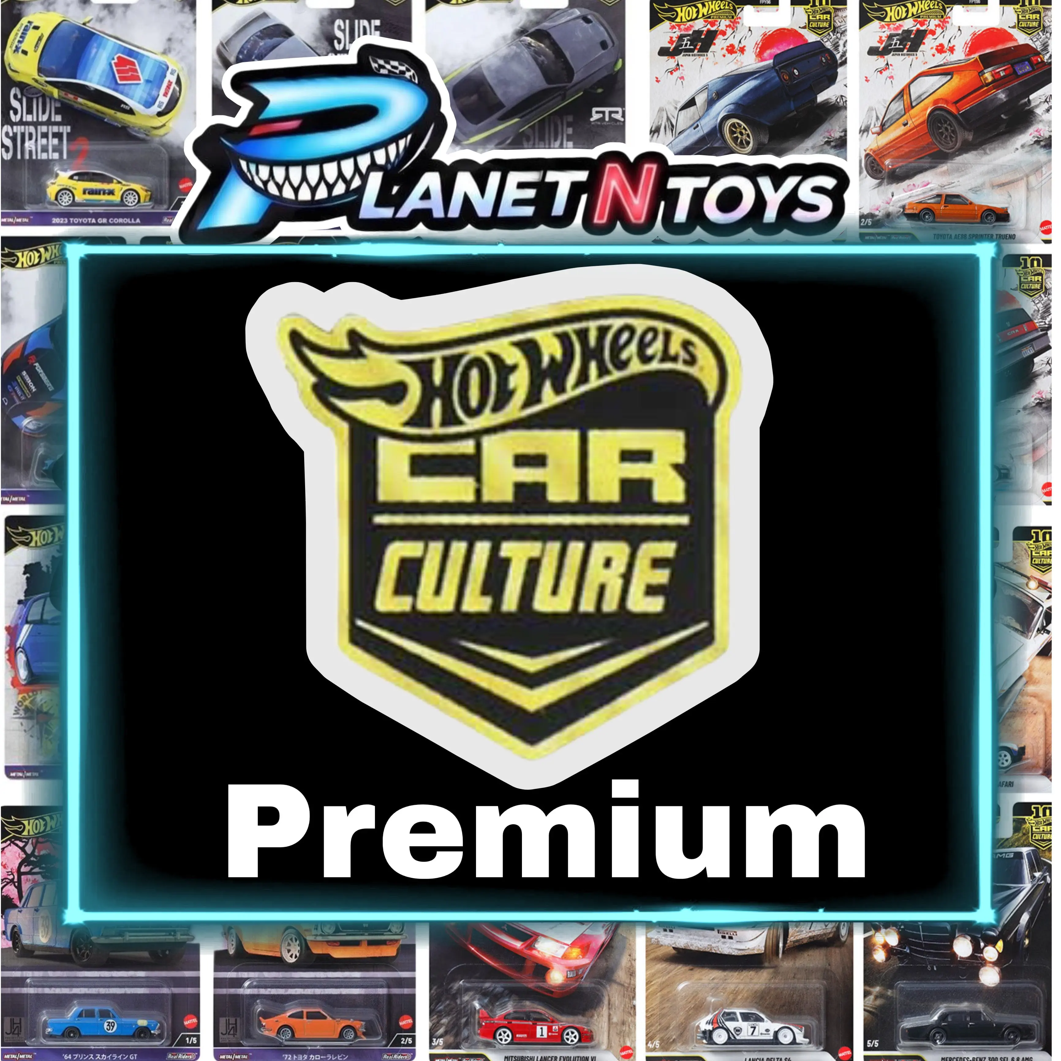 Hot Wheels Premium Car Culture Diecast Assorted Models 1:64