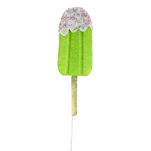 21" by 4" by 1.5" Green Sprinkle Popsicle Spray    86105GN