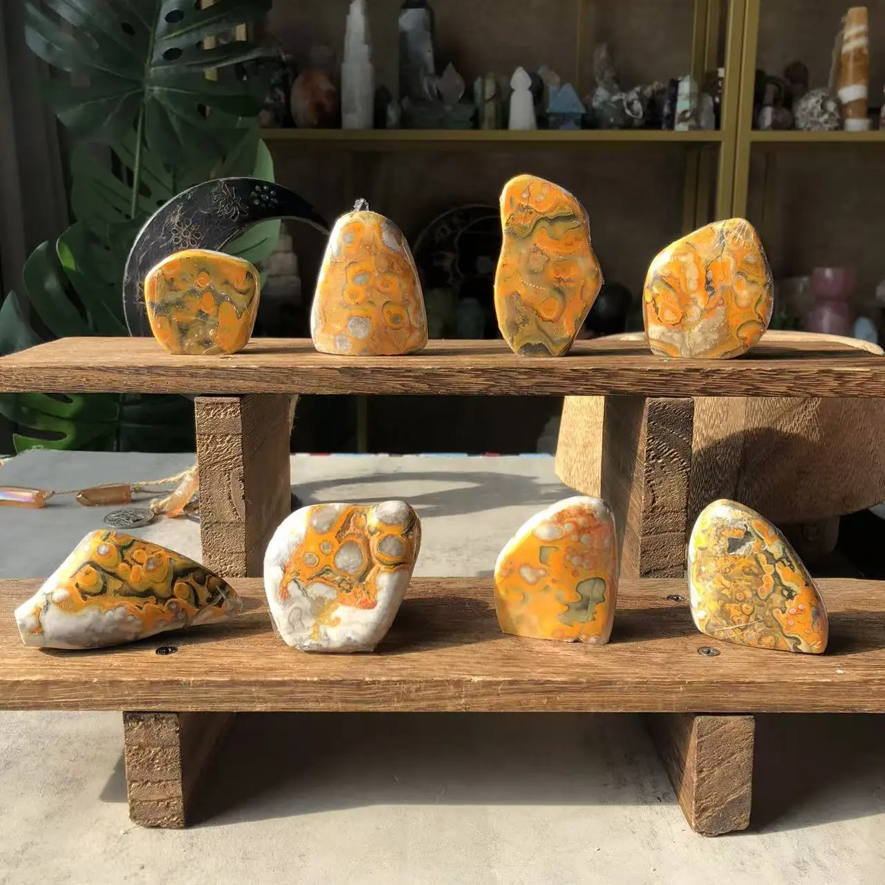 Natural Crystal Bubblebee Jasper Free From Collection