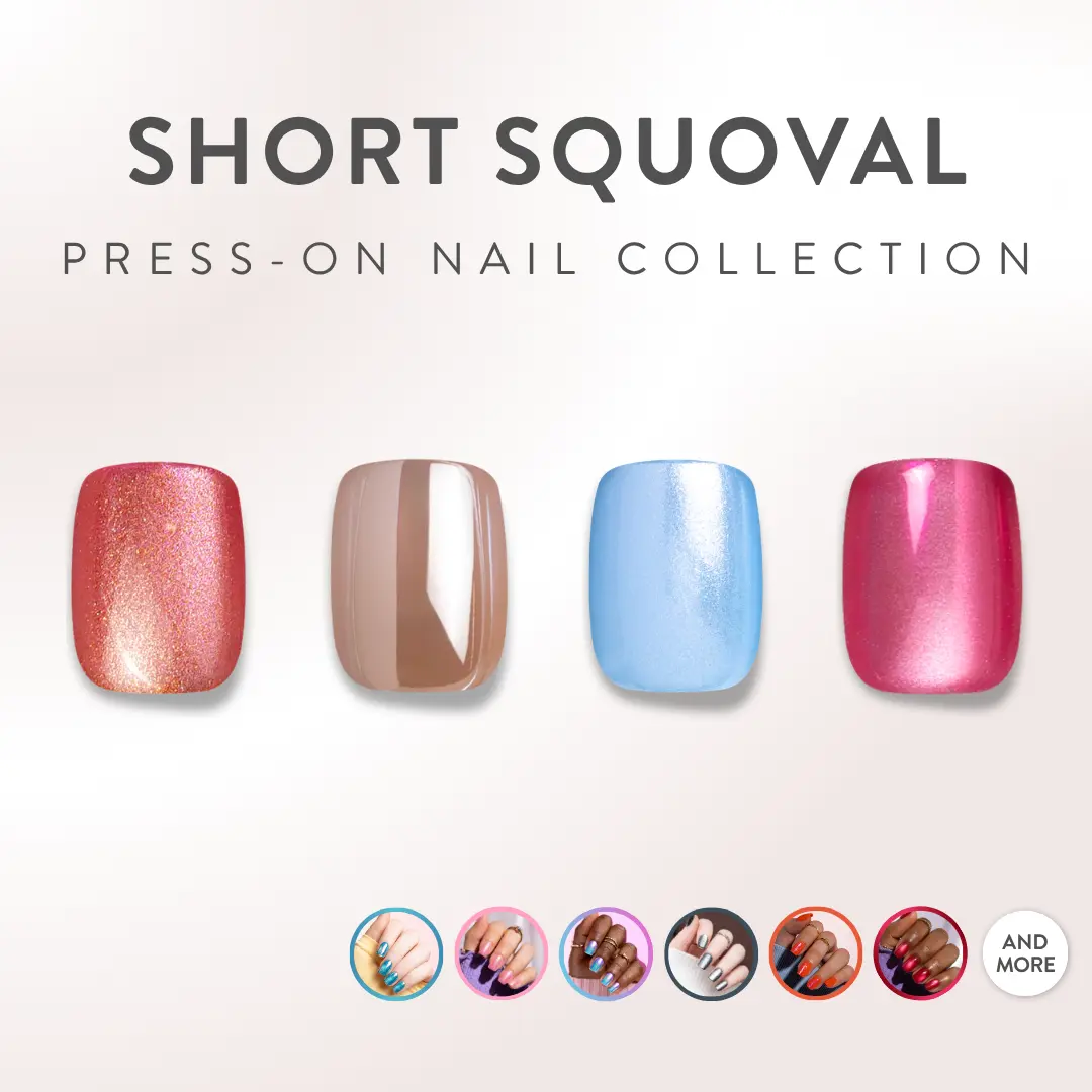 Red Aspen Acrylic Short Squoval Press On Nails for a Salon-Quality Manicure at Home Red Aspen Acrylic Short Squoval Press On Nails for a Salon-Quality Manicure at Home