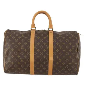 Pre-owned Louis Vuitton FINAL SALE Travel Bags Monogram Keepall 45