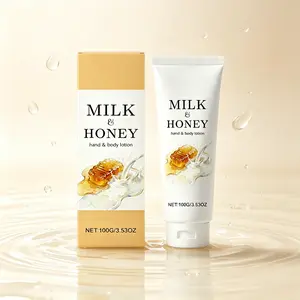 Milk & Honey Lotion 100g – Nourishing Hand & Body Lotion with Milk & Honey, Daily Moisturizer for Soft, Smooth Skin