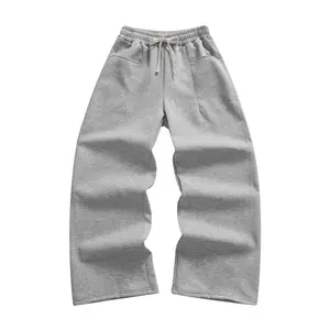 Men’s casual pants/sweatpants, super comfortable loose fit, suitable for everyday casual wear, easily paired with various outfits. Elastic drawstring waistband, fits various waist sizes. An ideal gift for a husband or boyfriend during the autumn/winter se