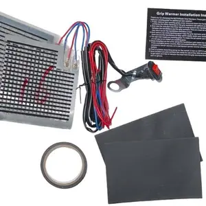 Universal Motorcycle Handlebar Grip Warmer Kit – Heated Pads for 12V Bikes & ATVs