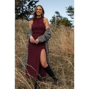 Hayven Maxi Dress - Plum