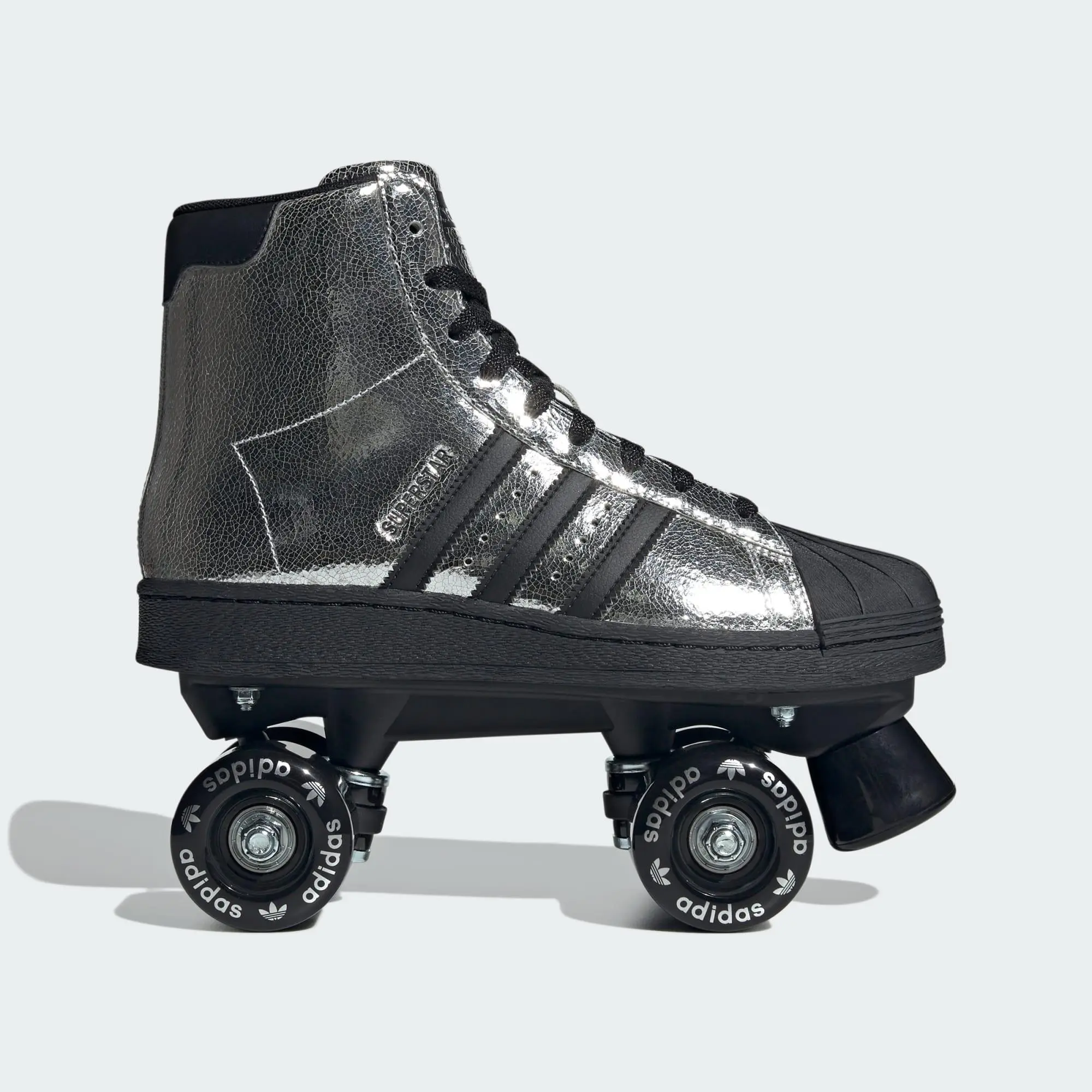 [JH5522] WOMENS ADIDAS SUPERSTAR 82 SKATE 'SILVER METALLIC'