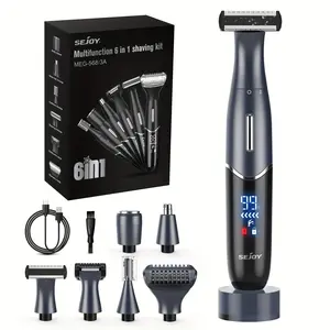 Bikini Trimmer for Women - Painless Electric Razors for Silk Light Beige, Cordless Body Shaver for Trips, Replaceable Lady Facial Razor, Electric Shaver for Eyebrows, Ear & Nose Hair female  trimmer