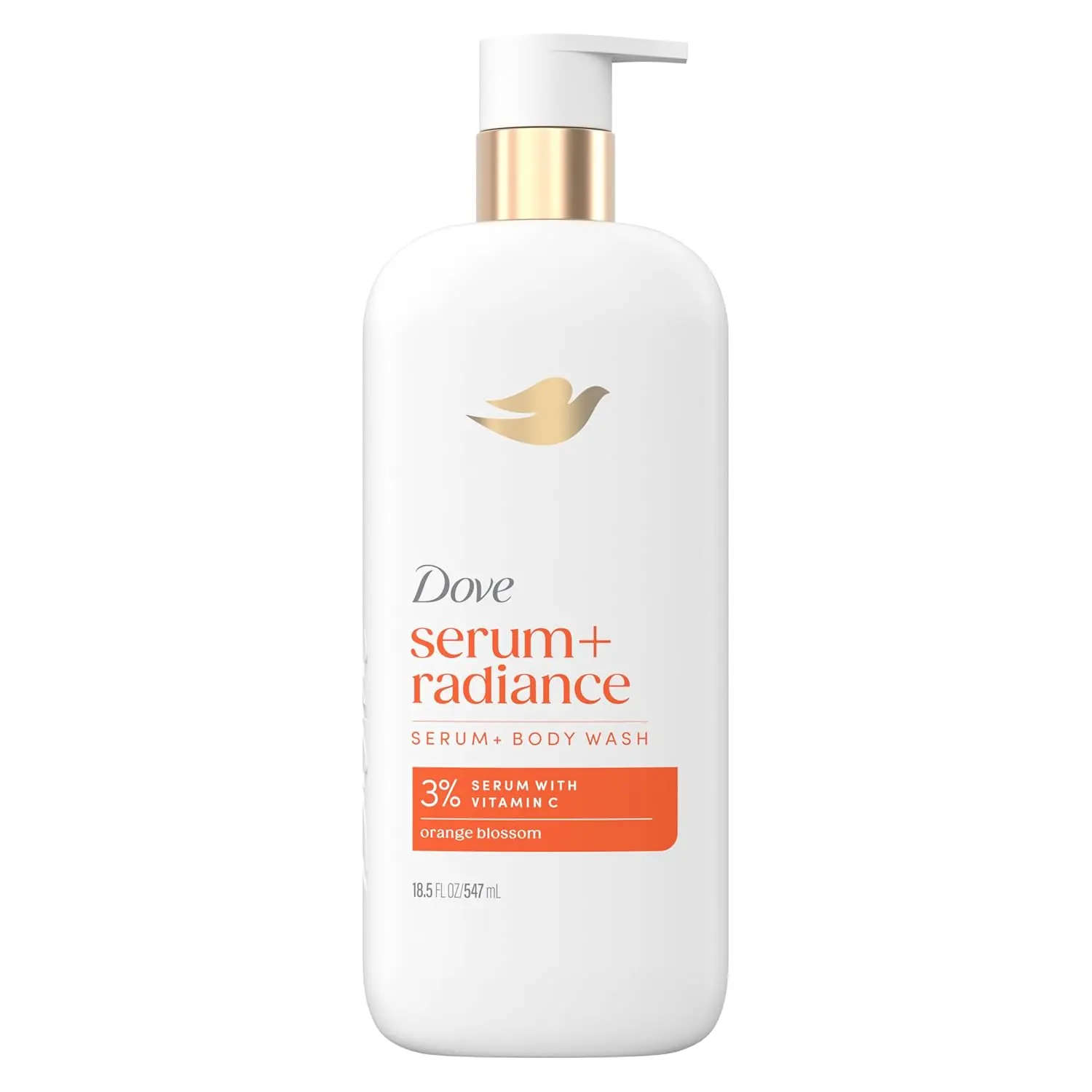Dove Glow Recharge Hydrating Exfoliating Body Wash - Gentle Body Care Cleanser with 3% Vitamin C Serum, Hyaluronic Acid, Vegan, Berry Scent, Moisturizes Dull Skin, Cruelty-Free, 18.5 oz