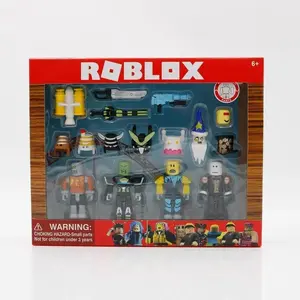 Roblox Game Robot World Champion Style Toy Set with Accessories Plastic Cartoon Character Children's Gift for Christmas popular