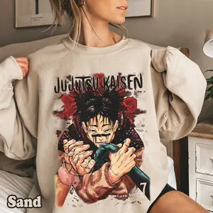 GIBSONstore Vintage Choso Kamo Jujutsu Kaisen Sweatshirt, Anime Graphic Shirt, Choso Itadori Shirt, Anime Manga Hoodie, Anime Lover Shirt, Gift for Anime Fan, Japanese Anime Tshirt, Anime Graphic Shirt, Gift for Anime Manga Fan