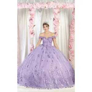 Sweet 16 Birthday Party Dress in Lilac Style LK202 Ball Gown