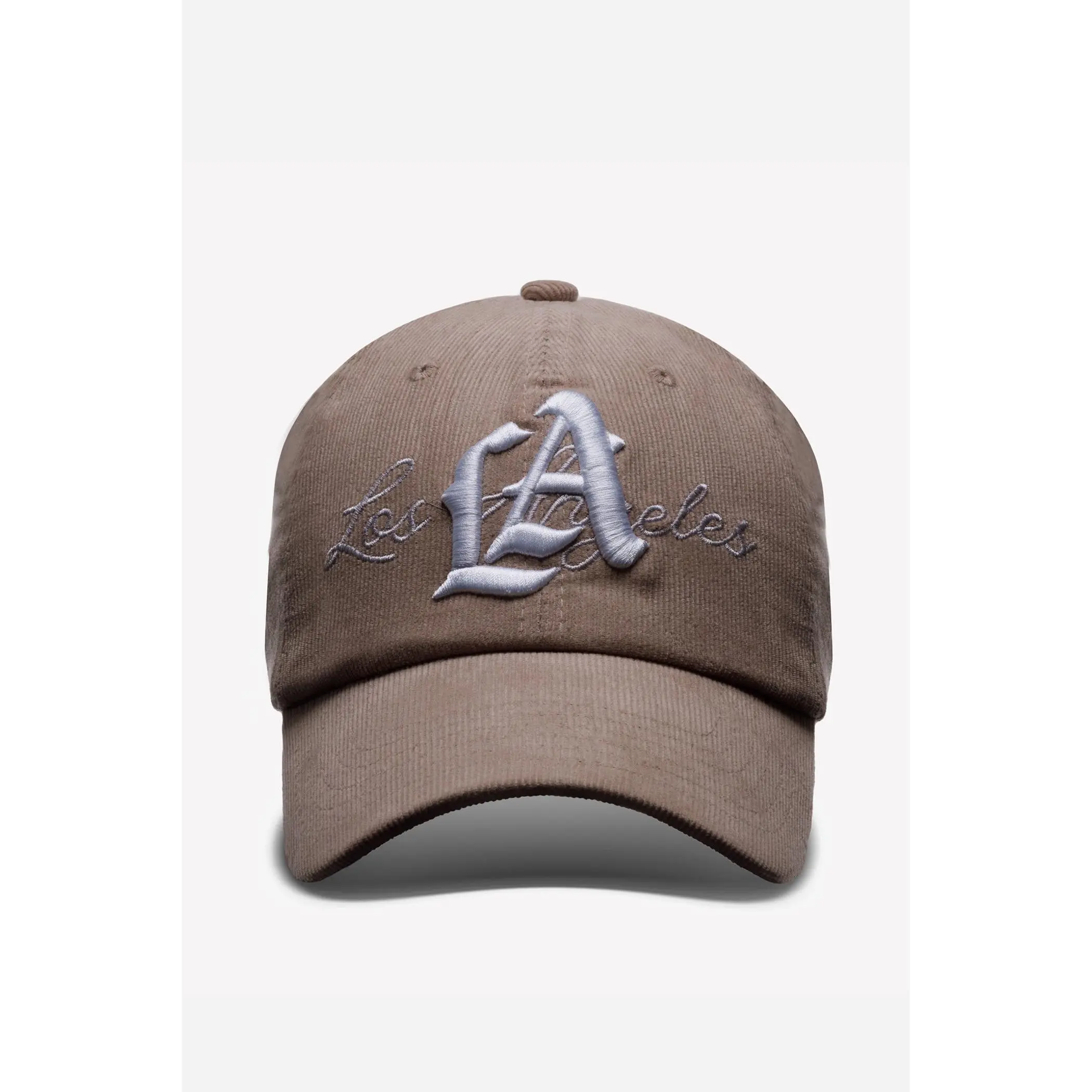 LA Logo Dad Hat Corduroy | Sand