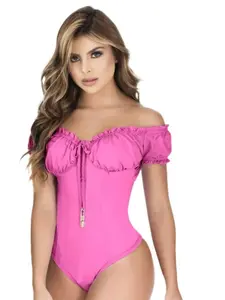 4720 Bodysuits tummy control body shaper thong Compression Shapewear Womenswear Medium Basic Casual Minimalist Tops Everyday