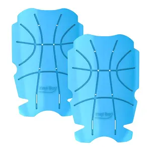 Breathable Pocket Knee Pad Insert for Work Pants, Bibs, Uniforms and Tactical Pants, Men's Heavy Duty Knee Pads for Construction Flooring Garage, 11.5''×7.9''×0.45'', Blue