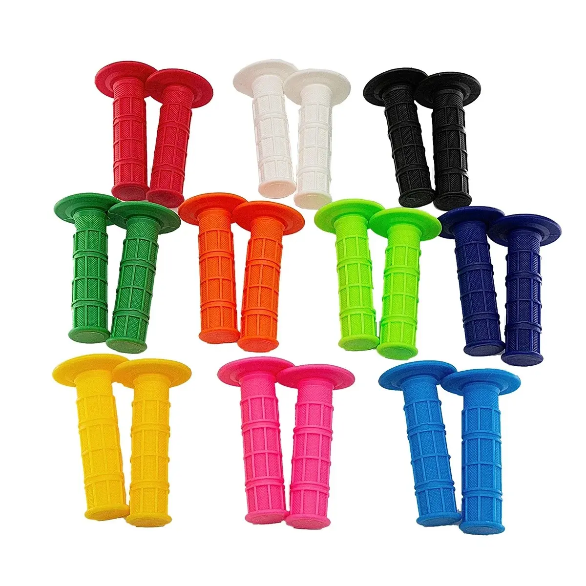 22 24mm Universal Handle Grips Dirt Pit Bike Motorcycle Motocross Motorbike Handle Bar Grip For CRF YZF KXF SXF SSR SDG BSE