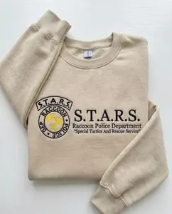 Resident Evil Hoodie, Raccoon City Police Sweatshirt, Umbrella Corporation Embroidery, Survival Horror Gamer Gift, Leon Inspired Shirt