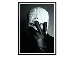 Hypebeast Ski Mask Poster