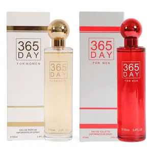 Duo Perfume Bundle – 365 Day Eau de Parfum for Women & 365 Day Red Eau de Toilette for Men (100ml/3.4 fl.oz. Each)