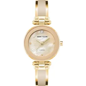 Anne Klein Diamond Dial Bangle Watch