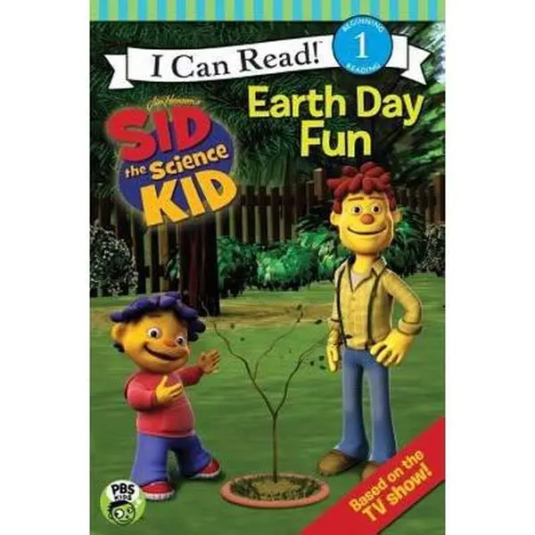 USED Book - Sid the Science Kid: Earth Day Fun (Jim Henson's Sid the Science Kid: I Can Read!, Level 1) by Jennifer Frantz (Paperback) - english