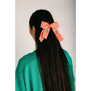Rifle Paper Co: Gingham Cherries Hair Bow
