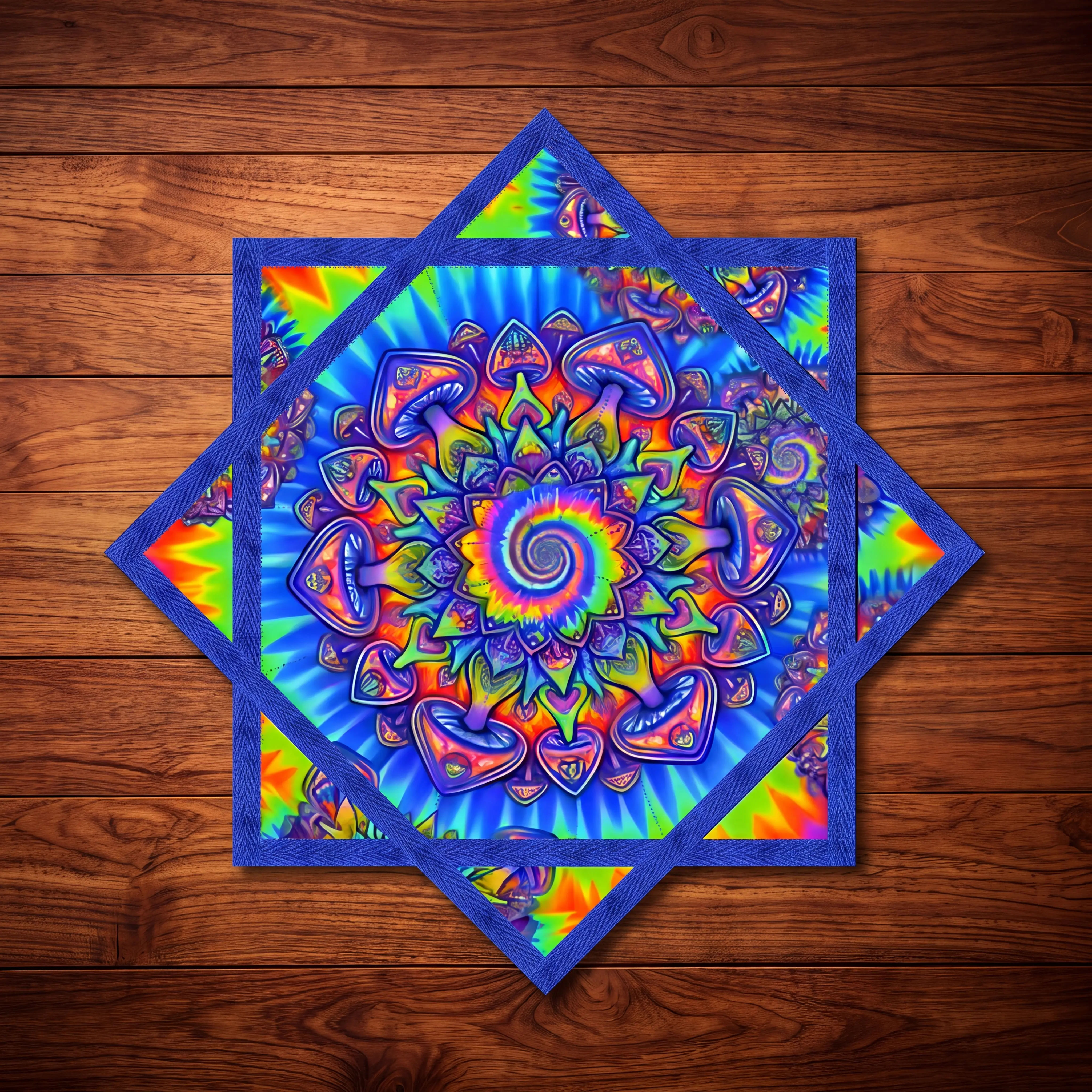 Flow Star Day Flow Edition UV AB Double Sided Print Lightweight Durable Flow Toy for Festivals & Raves Gifts Party Bag Fillers
