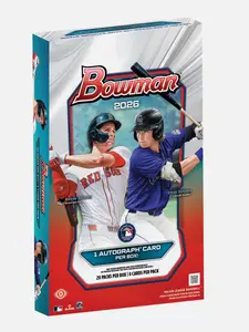 2026 Bowman Hobby Box LIVE Rip and Ship- Sports Trading Card Box for Collectibles Enthusiasts