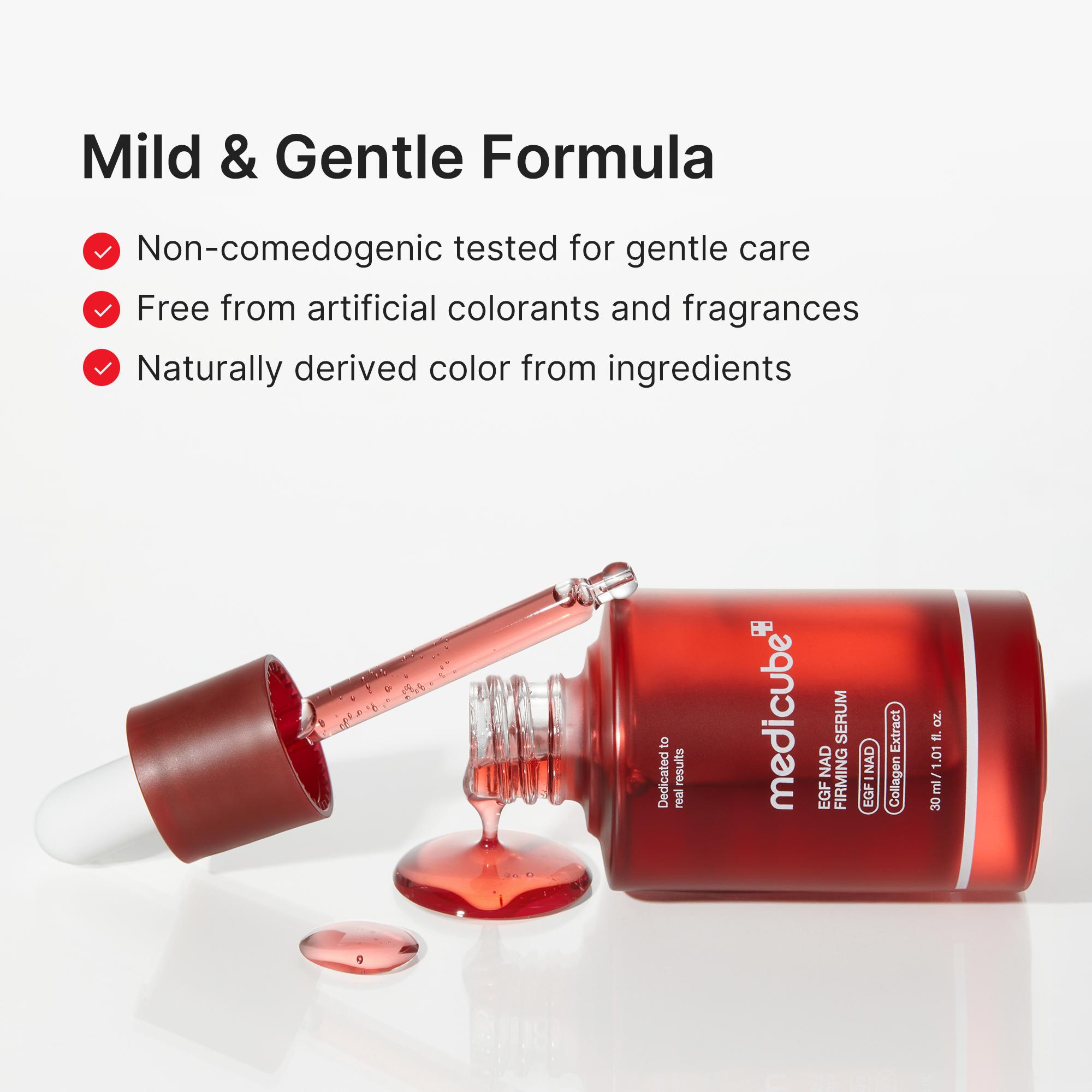 [NEW] [medicube] NAD+ EGF Firming Serum | NAD+, EGF, Collagen Extract, Anti-aging, Plumping, Radiance Boosting Serum | Cares for Look of Fine Lines, Skin Elasticity & Firmness For Youthful-looking Skin (30ml / 1.01 fl. oz.) | Korean Skincare, K-Beauty