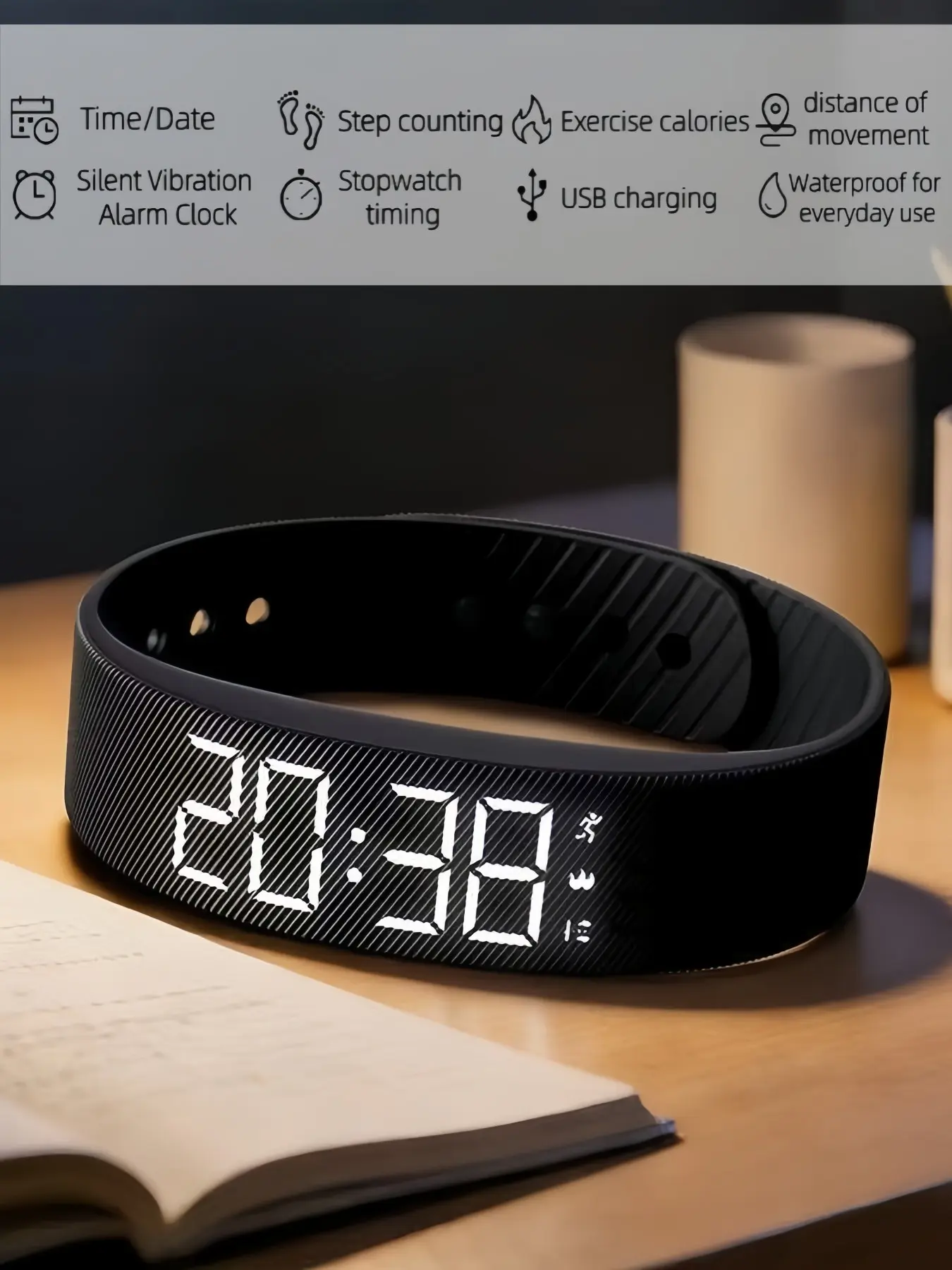 best vibrating wrist alarm clock Pavlok Shock Clock 3 | Best Alarm for Heavy Sleepers