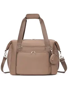 CEI-CEI Diaper Bag Tote, Neoprene Large Travel Baby Bags with Pacifier Case and Changing Pad, Waterproof Maternity Hospital Totes for Mom and Dad with Stroller Straps and Insulated Pockets