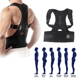Magnetic Posture Corrector Support Brace Belt for Men, Women – Healthcare Back and Shoulder Support