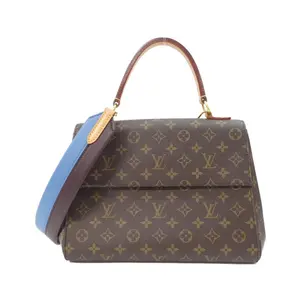 Pre-owned Louis Vuitton Canvas Shoulder Bags Cluny Monogram Bag