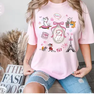 The Aristocats Shirt, Coquette Bow  Girly  Cats shirt, WDW land Trip Shirt  Cats Shirt, Kingdom Family Shirt,