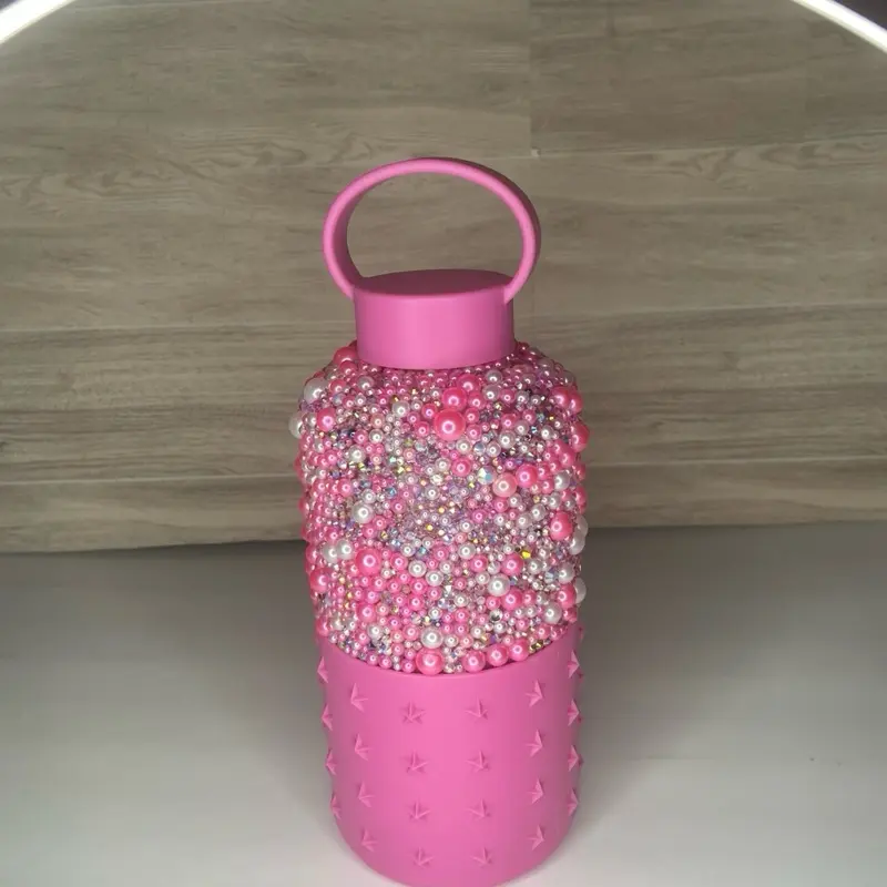 Pink Sparkle Sipper Water bottle
