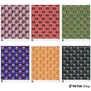 Strang4r Th1ngs Christmas Wrapping Papers , Best TV Series 2025 Wrapping Papers, ST Characters Fan Lover