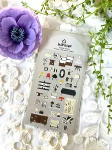 Mid-Century Modern Suatelier Stickers for planners and journals