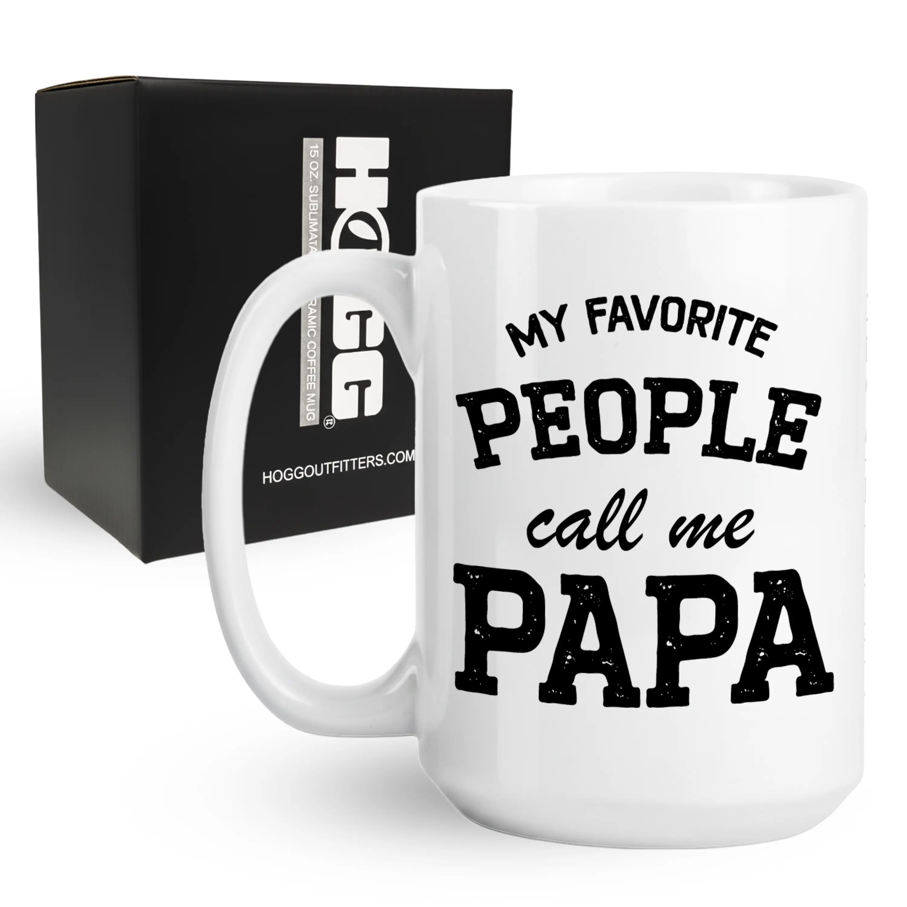 My Favorite People call me Papa Coffee Mug