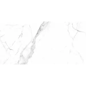 16 X 32 In Mayfair Statuario Matte Rectified Glazed Porcelain