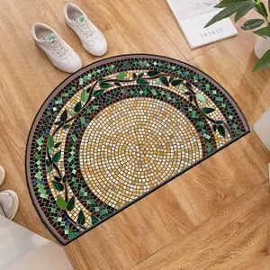 Mandala Pattern Door Mat, 1 Count Non-slip Washable Floor Mat, Decorative Carpet for Home Living Room Bedroom Balcony, Decorative Area Rug