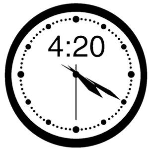 4:20 click Wall decal