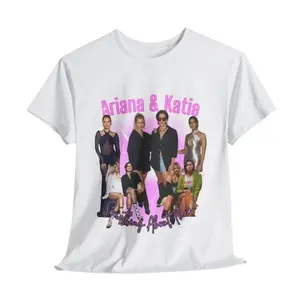 Vanderpump Rules Ariana Madix & Katie Maloney Unisex Cotton Tee Classic Menswear T-Shirt Top