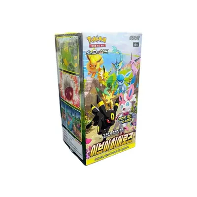 Pokemon Packs [10 BOXES SET] Pokemon Sword & Shield Eevee Heroes Booster  Box - Korean Language Edition Eevee Evolution Booster Pack