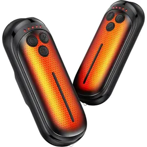 Rechargeable Hand Warmers 2 Pack, 6000mAh Electric Hand Warmer Rechargeable, 2 in 1 Portable Hand Warmers with AI Smart Chips, Outdoor, Hunting, Camping for Family for Christmas
