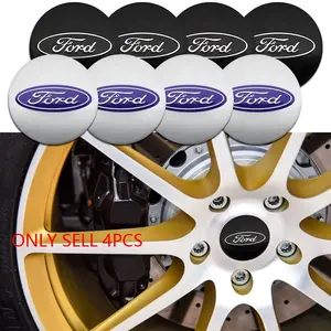 4PCS 56mm Ford Car Wheel Center Hub Caps Ford Logo Wheel Rim Caps For Ford Focus F150 Mustang Escape Auto Accessories