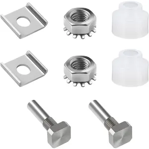 Shower Door Repair Kit- Shower Door Replacement  Compatible with SDPP01 SPB12 - for Framed & Frameless Shower Doors(2 -