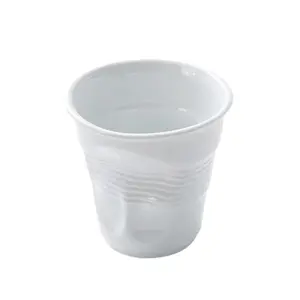 Ceramic Coffee Mug,Irregular Pleated Drinking Cup,1 Piece,Heat Resistant Daily Drinking,Original Ceramic Cup Body,Creative Artistic Style,Suitable For Home Office Cafe Tea Latte Milk Juice Use