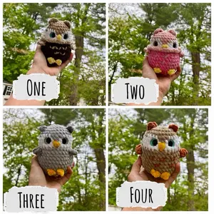 Owl plushies